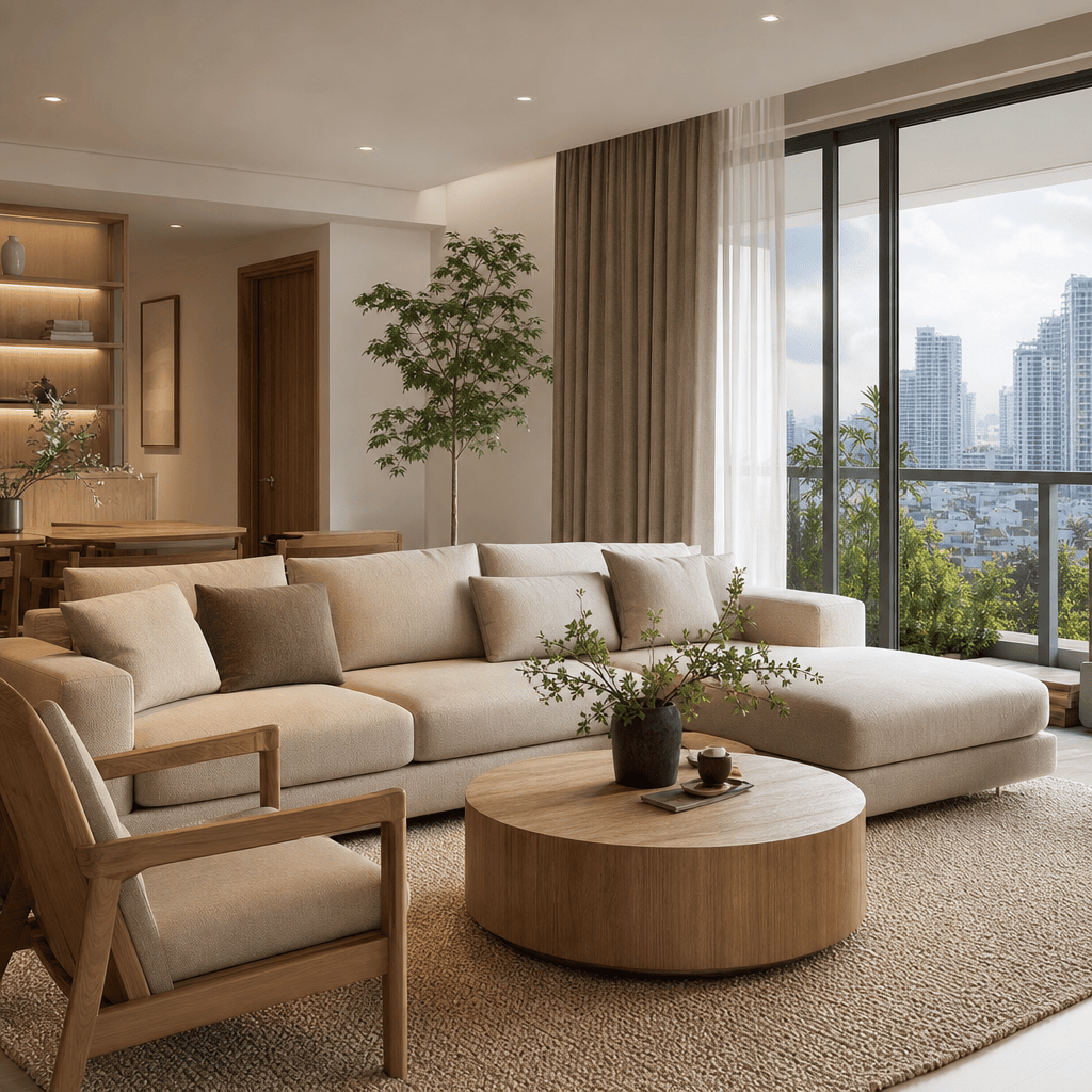 Không gian nội thất hiện đại MONA Interior Furnicom